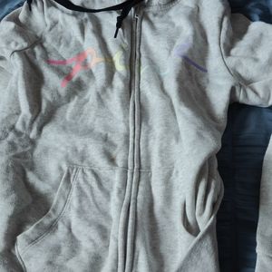PINK girls full zip hoodie lightweight